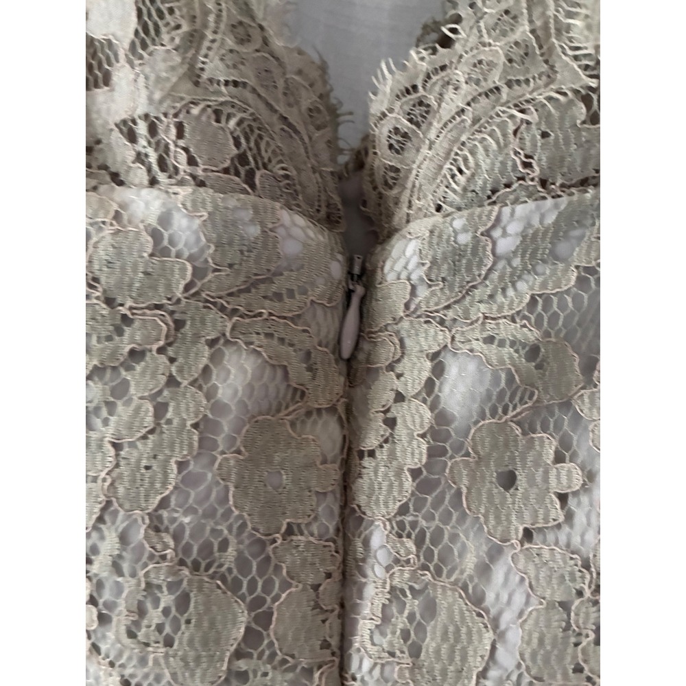 Anthropologie BHLDN McGinn Claudine Gray Dress size 4 - Picture 7 of 11